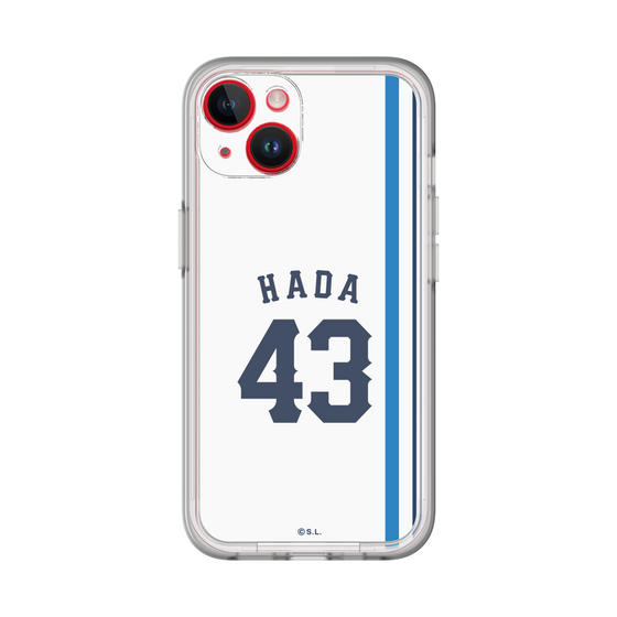 スリムプロテクションプレミアムケース［ 埼玉西武ライオンズ- #43 HADA - ホーム ］