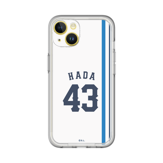 スリムプロテクションプレミアムケース［ 埼玉西武ライオンズ- #43 HADA - ホーム ］