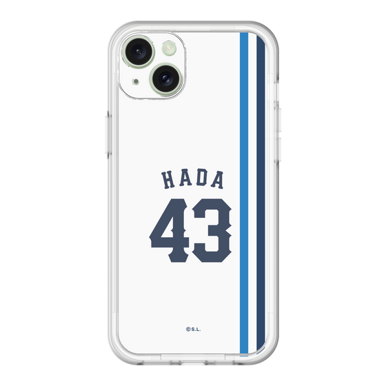 スリムプロテクションプレミアムケース［ 埼玉西武ライオンズ- #43 HADA - ホーム ］