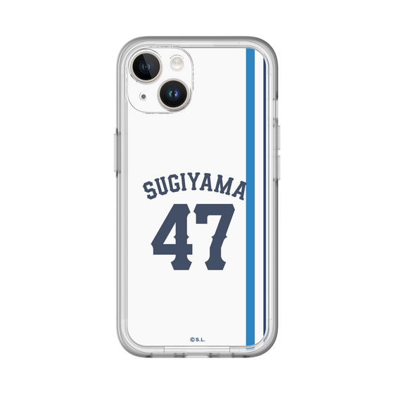 スリムプロテクションプレミアムケース［ 埼玉西武ライオンズ- #47 SUGIYAMA - ホーム ］
