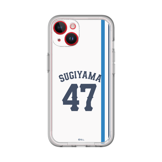 スリムプロテクションプレミアムケース［ 埼玉西武ライオンズ- #47 SUGIYAMA - ホーム ］