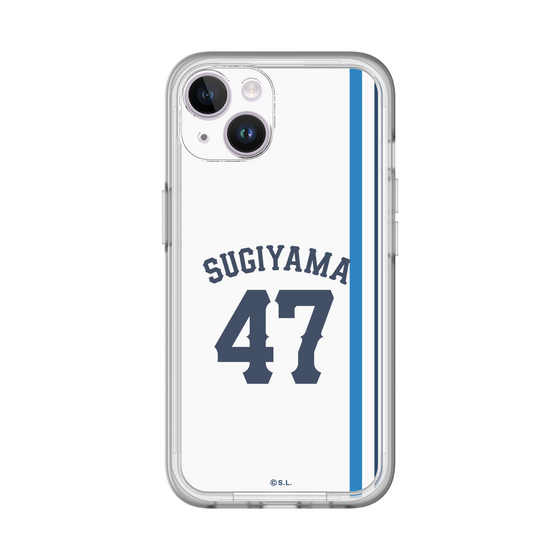 スリムプロテクションプレミアムケース［ 埼玉西武ライオンズ- #47 SUGIYAMA - ホーム ］