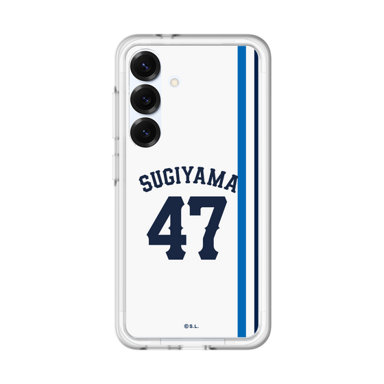 スリムプロテクションプレミアムケース［ 埼玉西武ライオンズ- #47 SUGIYAMA - ホーム ］