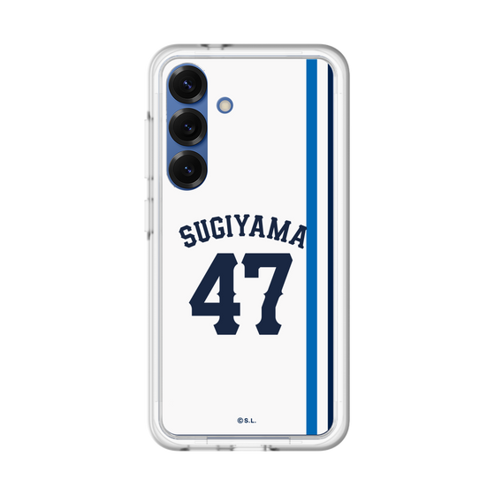 スリムプロテクションプレミアムケース［ 埼玉西武ライオンズ- #47 SUGIYAMA - ホーム ］