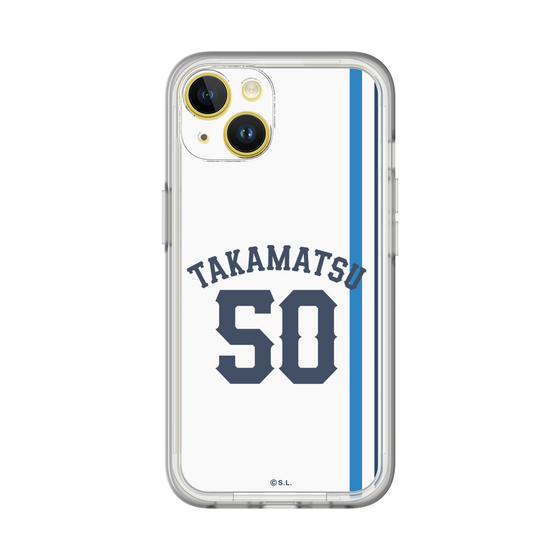 スリムプロテクションプレミアムケース［ 埼玉西武ライオンズ- #50 TAKAMATSU - ホーム ］