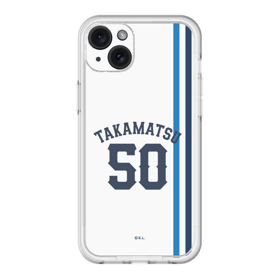 スリムプロテクションプレミアムケース［ 埼玉西武ライオンズ- #50 TAKAMATSU - ホーム ］