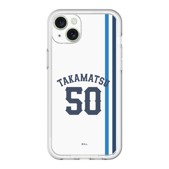 スリムプロテクションプレミアムケース［ 埼玉西武ライオンズ- #50 TAKAMATSU - ホーム ］