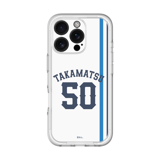 スリムプロテクションプレミアムケース［ 埼玉西武ライオンズ- #50 TAKAMATSU - ホーム ］