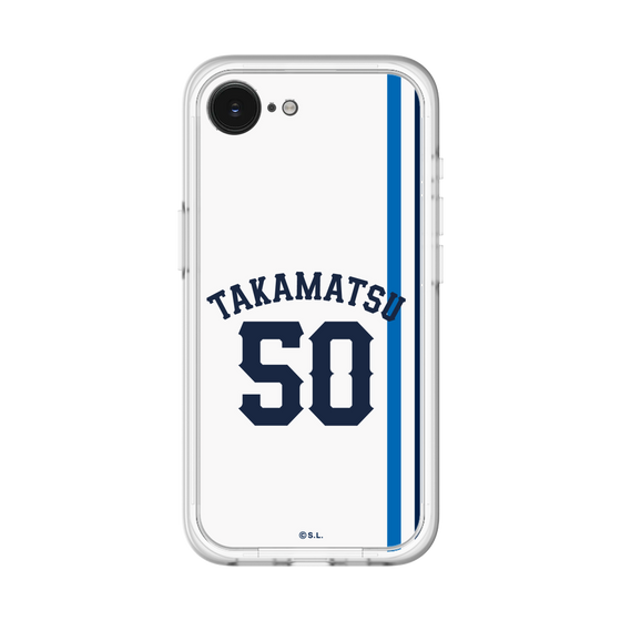 スリムプロテクションプレミアムケース［ 埼玉西武ライオンズ- #50 TAKAMATSU - ホーム ］