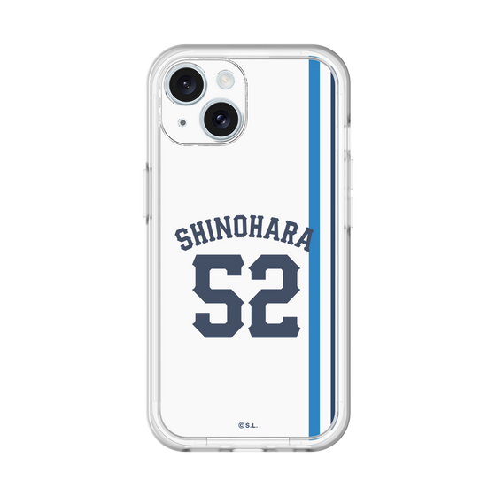スリムプロテクションプレミアムケース［ 埼玉西武ライオンズ- #52 SHINOHARA - ホーム ］