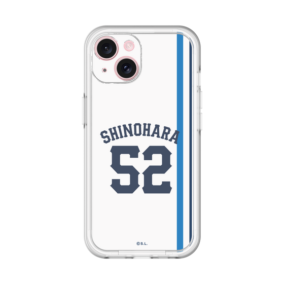スリムプロテクションプレミアムケース［ 埼玉西武ライオンズ- #52 SHINOHARA - ホーム ］