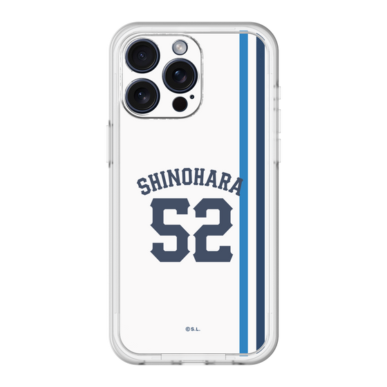 スリムプロテクションプレミアムケース［ 埼玉西武ライオンズ- #52 SHINOHARA - ホーム ］