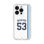 スリムプロテクションプレミアムケース［ 埼玉西武ライオンズ- #53 MAKINO - ホーム ］