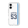 スリムプロテクションプレミアムケース［ 埼玉西武ライオンズ- #53 MAKINO - ホーム ］