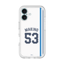 スリムプロテクションプレミアムケース［ 埼玉西武ライオンズ- #53 MAKINO - ホーム ］