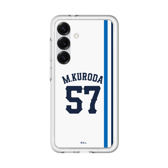 スリムプロテクションプレミアムケース［ 埼玉西武ライオンズ- #57 KURODA - ホーム ］