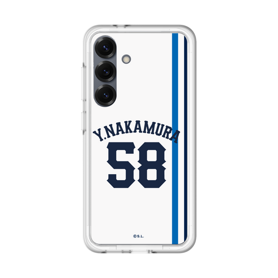 スリムプロテクションプレミアムケース［ 埼玉西武ライオンズ- #58 NAKAMURA - ホーム ］