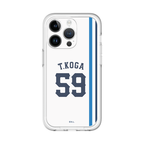 スリムプロテクションプレミアムケース［ 埼玉西武ライオンズ- #59 KOGA - ホーム ］