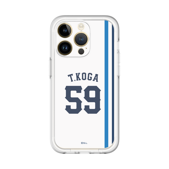 スリムプロテクションプレミアムケース［ 埼玉西武ライオンズ- #59 KOGA - ホーム ］