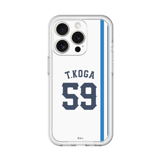 スリムプロテクションプレミアムケース［ 埼玉西武ライオンズ- #59 KOGA - ホーム ］