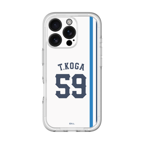 スリムプロテクションプレミアムケース［ 埼玉西武ライオンズ- #59 KOGA - ホーム ］