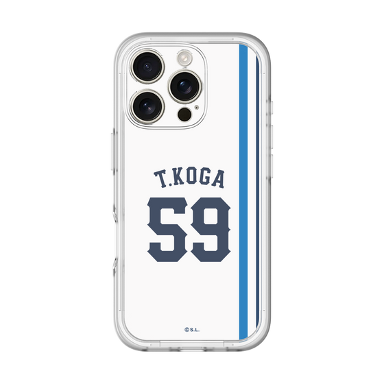 スリムプロテクションプレミアムケース［ 埼玉西武ライオンズ- #59 KOGA - ホーム ］
