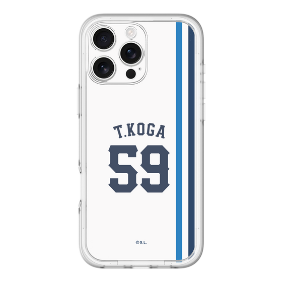 スリムプロテクションプレミアムケース［ 埼玉西武ライオンズ- #59 KOGA - ホーム ］