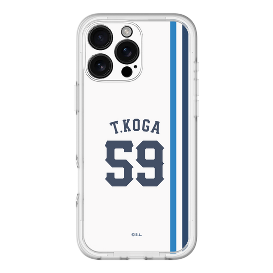 スリムプロテクションプレミアムケース［ 埼玉西武ライオンズ- #59 KOGA - ホーム ］