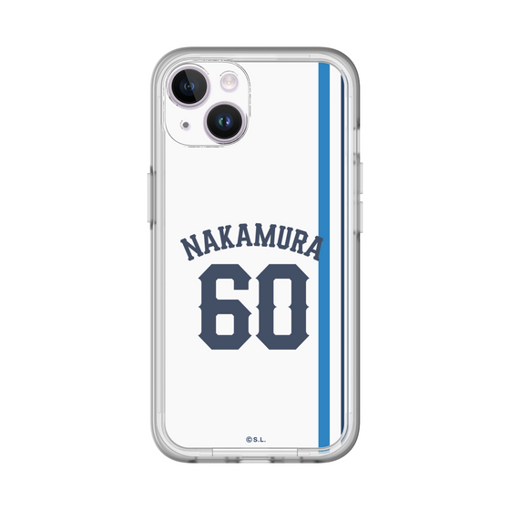 スリムプロテクションプレミアムケース［ 埼玉西武ライオンズ- #60 NAKAMURA - ホーム ］