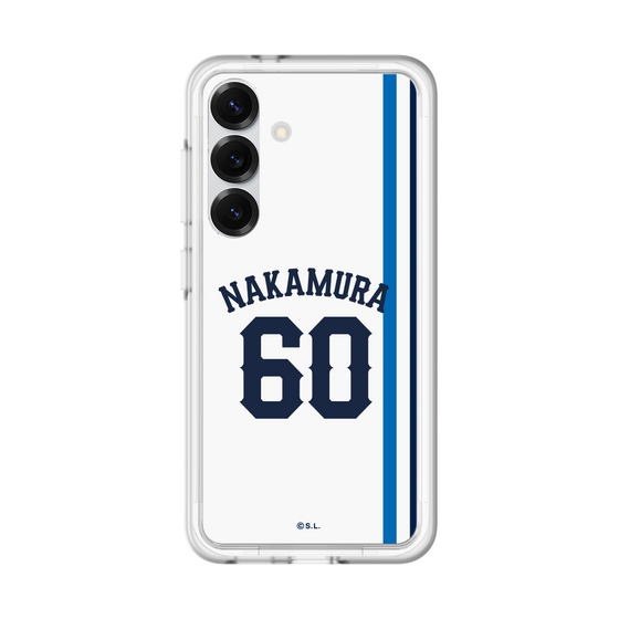 スリムプロテクションプレミアムケース［ 埼玉西武ライオンズ- #60 NAKAMURA - ホーム ］
