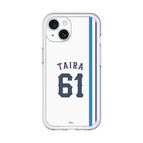 スリムプロテクションプレミアムケース［ 埼玉西武ライオンズ- #61 TAIRA - ホーム ］