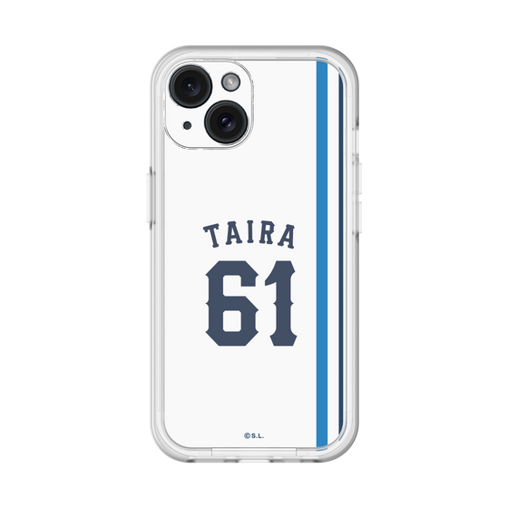 スリムプロテクションプレミアムケース［ 埼玉西武ライオンズ- #61 TAIRA - ホーム ］