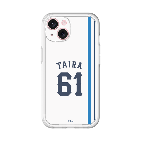 スリムプロテクションプレミアムケース［ 埼玉西武ライオンズ- #61 TAIRA - ホーム ］