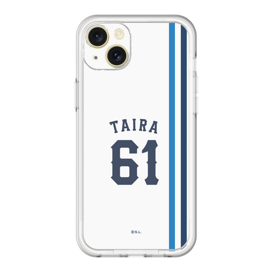 スリムプロテクションプレミアムケース［ 埼玉西武ライオンズ- #61 TAIRA - ホーム ］