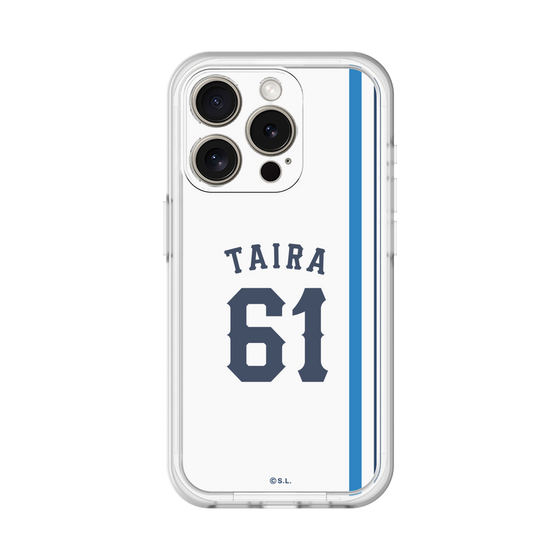 スリムプロテクションプレミアムケース［ 埼玉西武ライオンズ- #61 TAIRA - ホーム ］
