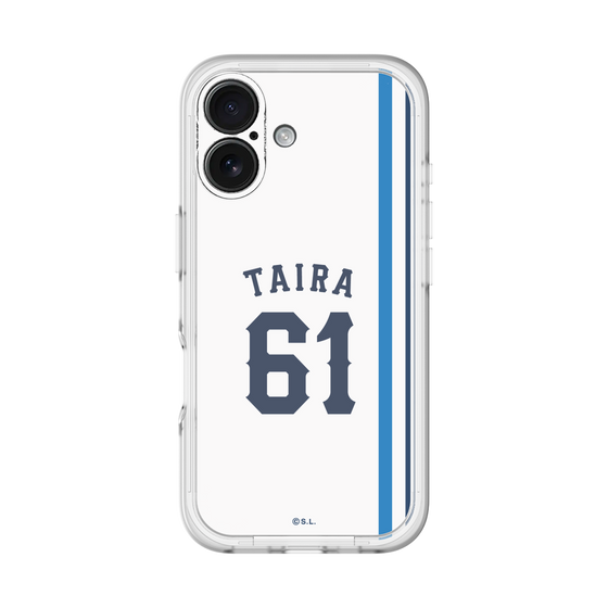 スリムプロテクションプレミアムケース［ 埼玉西武ライオンズ- #61 TAIRA - ホーム ］