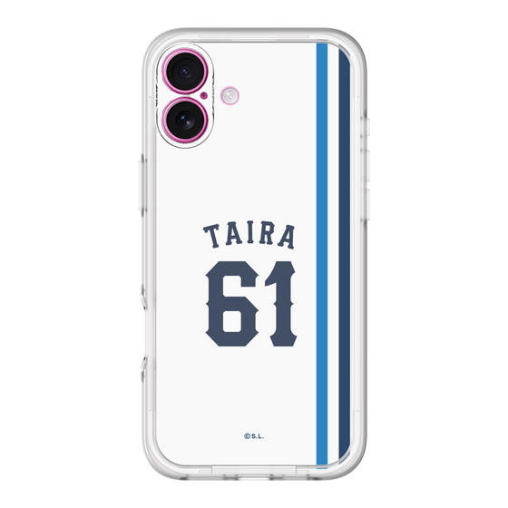 スリムプロテクションプレミアムケース［ 埼玉西武ライオンズ- #61 TAIRA - ホーム ］