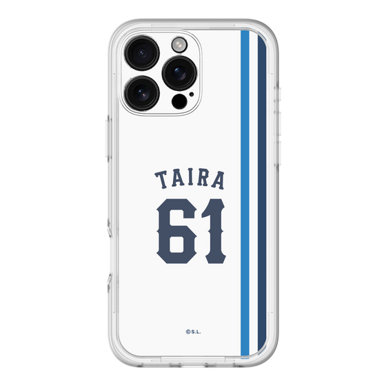 スリムプロテクションプレミアムケース［ 埼玉西武ライオンズ- #61 TAIRA - ホーム ］