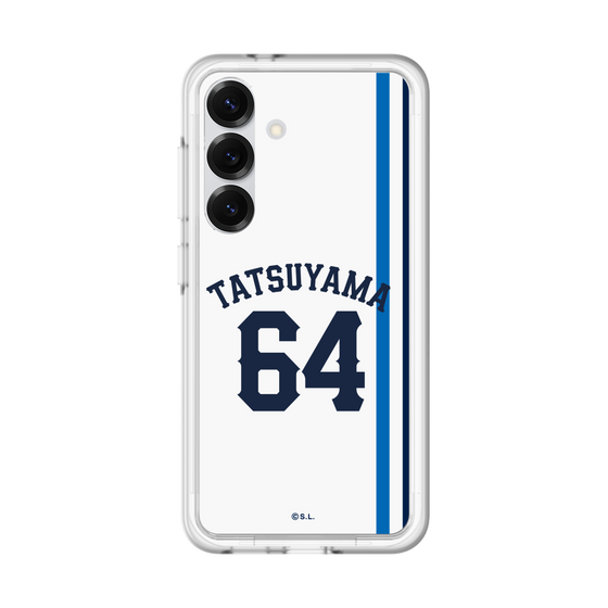 スリムプロテクションプレミアムケース［ 埼玉西武ライオンズ- #64 TATSUYAMA - ホーム ］
