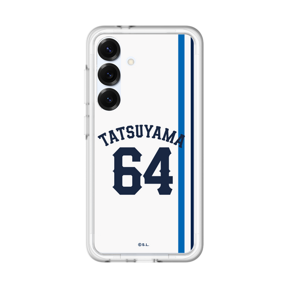 スリムプロテクションプレミアムケース［ 埼玉西武ライオンズ- #64 TATSUYAMA - ホーム ］
