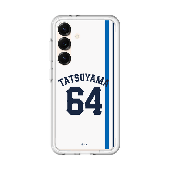 スリムプロテクションプレミアムケース［ 埼玉西武ライオンズ- #64 TATSUYAMA - ホーム ］