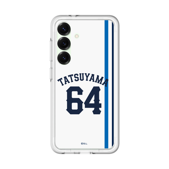 スリムプロテクションプレミアムケース［ 埼玉西武ライオンズ- #64 TATSUYAMA - ホーム ］