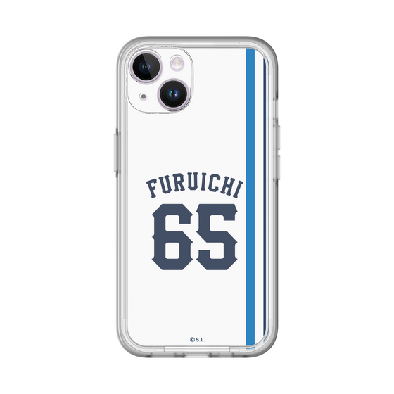 スリムプロテクションプレミアムケース［ 埼玉西武ライオンズ- #65 FURUICHI - ホーム ］