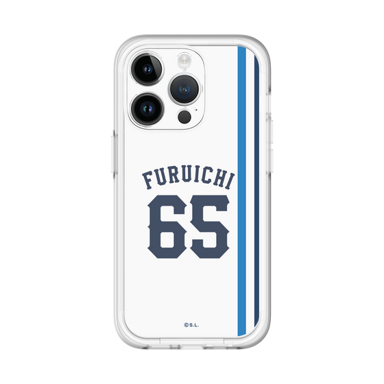 スリムプロテクションプレミアムケース［ 埼玉西武ライオンズ- #65 FURUICHI - ホーム ］