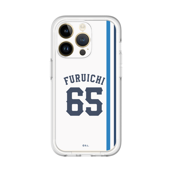 スリムプロテクションプレミアムケース［ 埼玉西武ライオンズ- #65 FURUICHI - ホーム ］