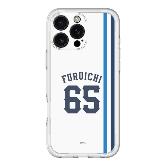 スリムプロテクションプレミアムケース［ 埼玉西武ライオンズ- #65 FURUICHI - ホーム ］