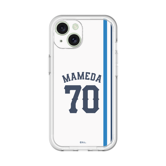 スリムプロテクションプレミアムケース［ 埼玉西武ライオンズ- #70 MAMEDA - ホーム ］