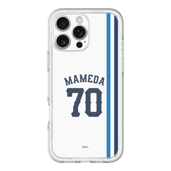 スリムプロテクションプレミアムケース［ 埼玉西武ライオンズ- #70 MAMEDA - ホーム ］