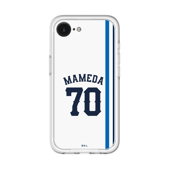 スリムプロテクションプレミアムケース［ 埼玉西武ライオンズ- #70 MAMEDA - ホーム ］
