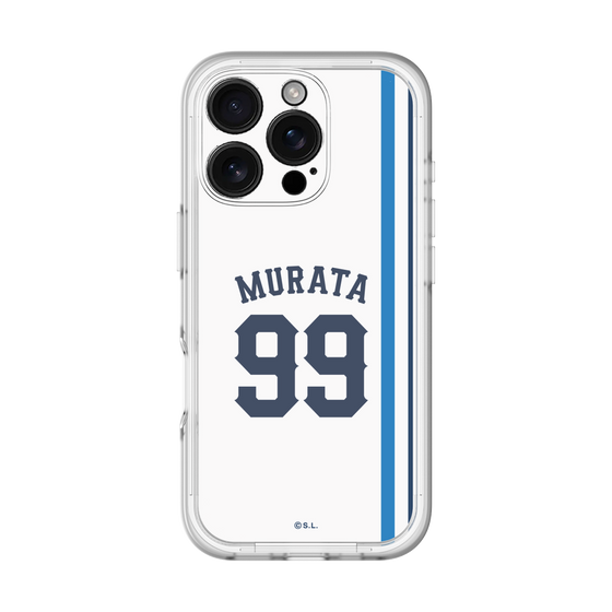 スリムプロテクションプレミアムケース［ 埼玉西武ライオンズ- #99 MURATA - ホーム ］